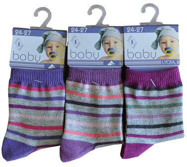 Girls Socks Stripes