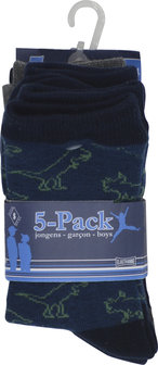Boys Socks Dino 5-Pack