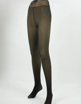 Fleece Panty bruin/zwart