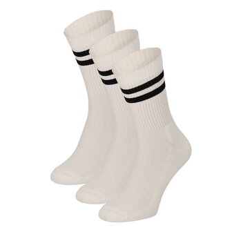 Apollo Sport Socks Wit 3-Pack