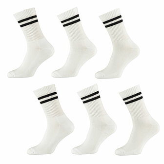 Apollo Sport Socks Wit 3-Pack