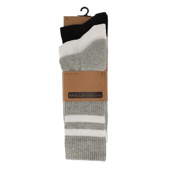 Apollo Sport Socks Multi Color 3-Pack