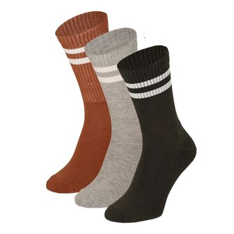 Apollo Sport Socks Multi Green 3-Pack