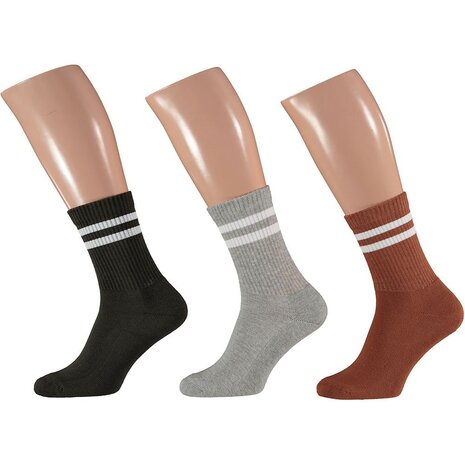 Apollo Sport Socks Multi Green 3-Pack