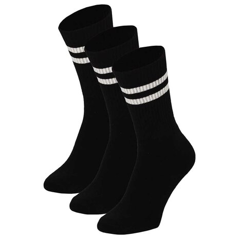 Apollo Sport Socks Zwart 3-Pack