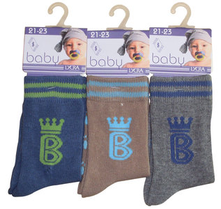 Boys Socks B-Crown
